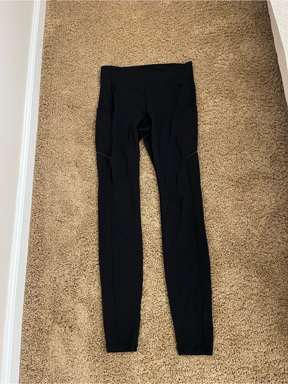 Lululemon Black High-Waist Performance Leggings - Picture 2 of 6